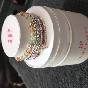 BP "You're The Apple of my Pie", Women's 4-pc Bracelet Set